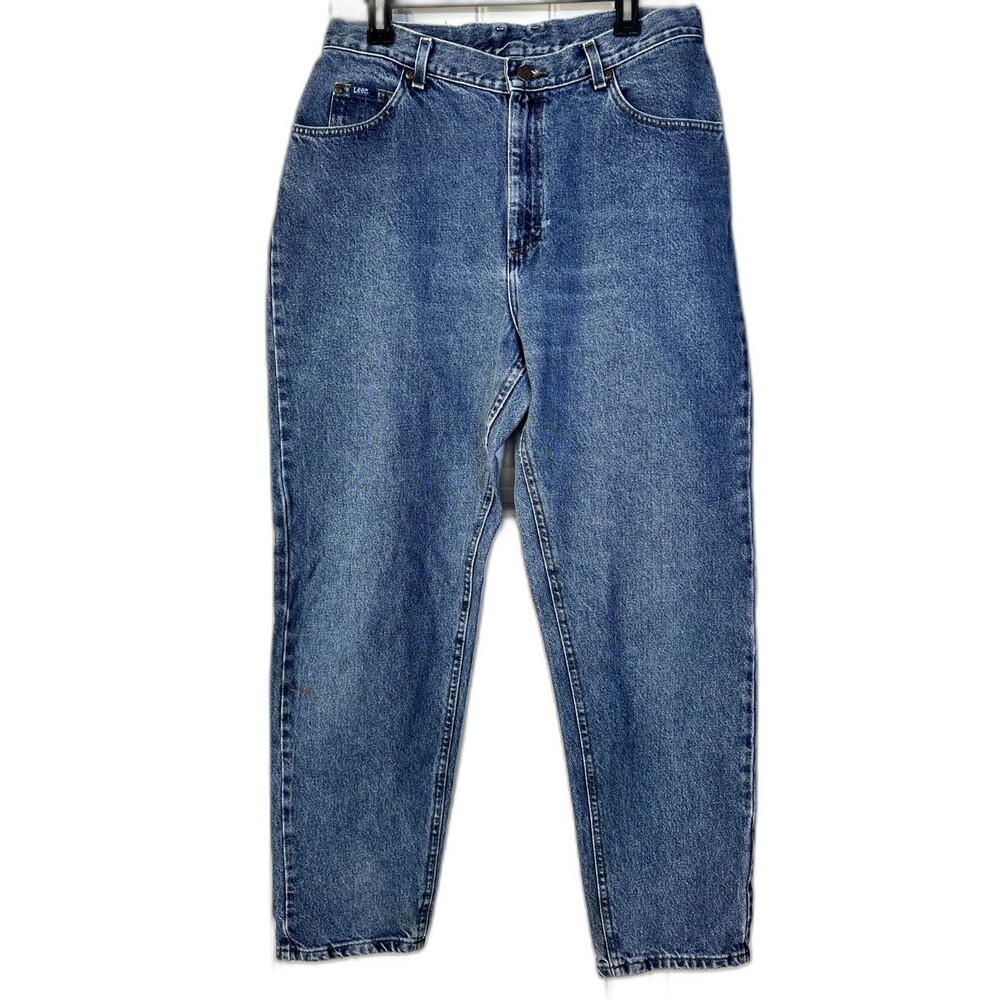 Vintage Lee Mom High Waisted Denim Y2K Jeans Size 32